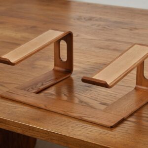 Support en bois pour ordinateur portable – design ergonomique